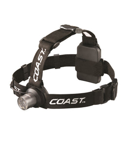 LINTERNA FRONTAL COAST HL5, 175 LUMENS 3 PILAS AAA, NEGRA 19351