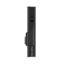 Cargar imagen en el visor de la galería, TARJETERO Y MONEDERO TRU VIRTU® CLICK &amp; SLIDE NAPPA, BLACK
