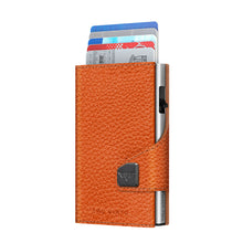 Cargar imagen en el visor de la galería, TARJETERO TRU VIRTU® CLICK &amp; SLIDE PEBBLE, ORANGE
