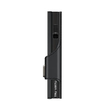 Cargar imagen en el visor de la galería, TARJETERO TRU VIRTU® CLICK &amp; SLIDE VEGAN BIO APPLE, BLACK

