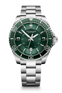 RELOJ VICTORINOX MAVERICK LARGE 43MM VERDE BRAZALETE, 241934