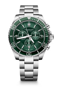RELOJ VICTORINOX MAVERICK CHRONOGRAPH 43MM VERDE BRAZALETE, 241946