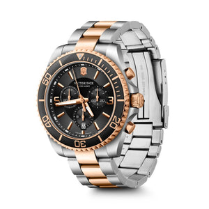 RELOJ VICTORINOX MAVERICK CHRONOGRAPH 43MM NEGRO BRAZALETE, 241952