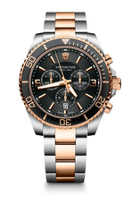 Load image into Gallery viewer, RELOJ VICTORINOX MAVERICK CHRONOGRAPH 43MM NEGRO BRAZALETE, 241952
