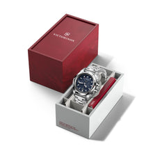 Load image into Gallery viewer, RELOJ VICTORINOX I.N.O.X. CHRONO 43MM AZUL BRAZALETE, 241985
