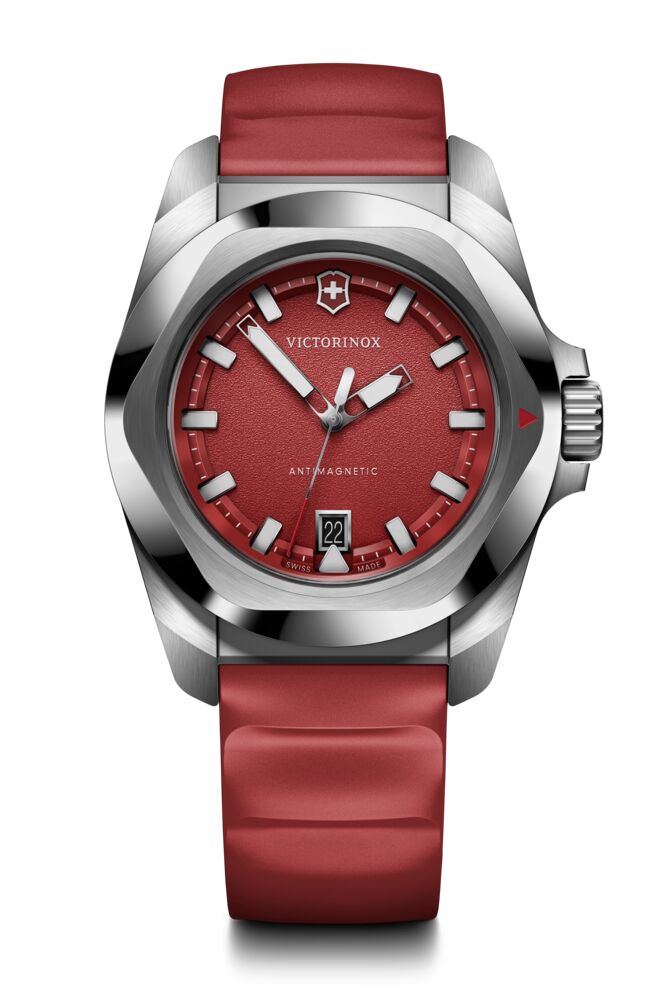 RELOJ VICTORINOX I.N.O.X. QUARTZ 41MM ROJO, 242029