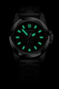 RELOJ VICTORINOX I.N.O.X. QUARTZ 41MM NEGRO BRAZALETE, 242030