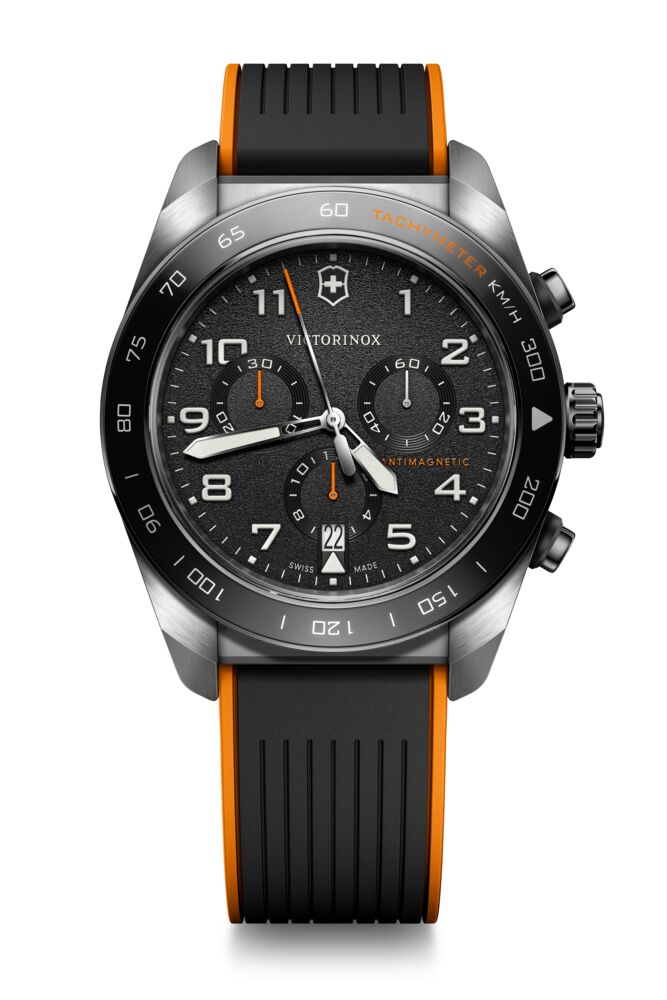 RELOJ VICTORINOX SWISS ARMY CHRONOGRAPH 42mm, NEGRO 242050