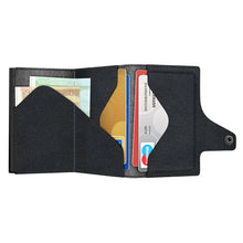 Cargar imagen en el visor de la galería, CARTERA DOBLE TRU VIRTU® DOUBLEWALLET CLICK &amp; SLIDE NAPA, BLACK
