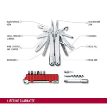 Load image into Gallery viewer, SWISSTOOL VICTORINOX SPIRIT X PLUS RATCHET, 3.0236.L
