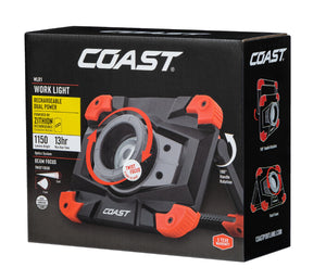 LINTERNA COAST WLR1 WORK LIGHT, 1150 LUMENES, NEGRA 30194