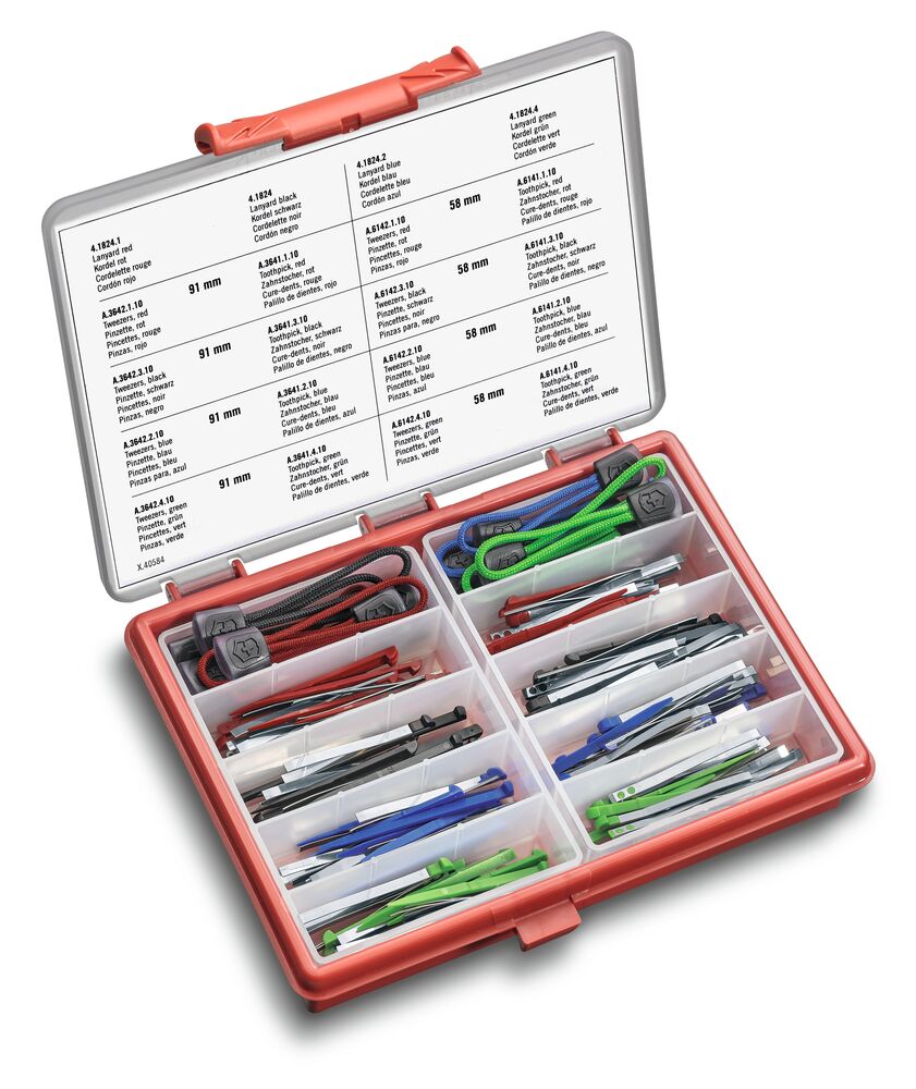 CAJA DE ACCESORIOS PARA NAVAJA VICTORINOX, 4.0584