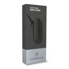 Cargar imagen en el visor de la galería, Funda en cuero Victorinox Dark illusion para Classic SD, 4.0670.3
