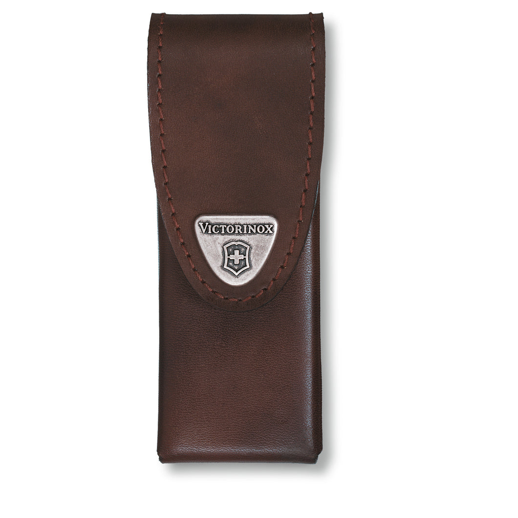 ESTUCHE VICTORINOX PARA SWISSTOOL SPIRIT, CUERO CAFE 4.0822.L