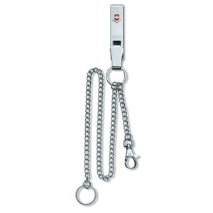 LLAVERO MULTICLIP DOS CADENAS VICTORINOX PARA CINTURON, 4.1860