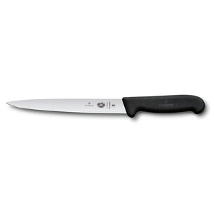 CUCHILLO VICTORINOX PARA FILETEAR FIBROX, NEGRO 5.3703.20