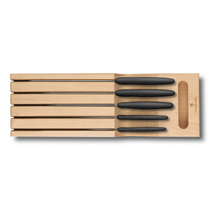 PORTA CUCHILLOS VICTORINOX EN MADERA PARA CAJON 6.7143.5