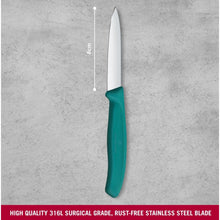 Cargar imagen en el visor de la galería, CUCHILLO VICTORINOX LEGUMBRES SC, TURQUESA 6.7604.C1
