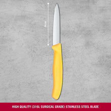 Cargar imagen en el visor de la galería, CUCHILLO VICTORINOX LEGUMBRES SC, AMARILLO 6.7608.C1
