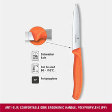 Cargar imagen en el visor de la galería, CUCHILLO VICTORINOX LEGUMBRES SC, NARANJA 6.7709.C1
