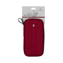 Load image into Gallery viewer, PORTA DOCUMENTOS DE VIAJE VICOTRINOX CON PROTECCION RFDI, ROJO 610598
