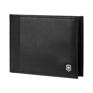 BILLETERA VICTORINOX ALTIUS ALOX SLIM BI FOLD, NEGRO 611573