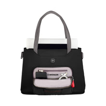Load image into Gallery viewer, BOLSO WENGER TOTE MOTION DELUXE LAPTOP 15,6", NEGRO 612543
