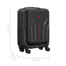 Load image into Gallery viewer, MALETA DE CABINA WENGER AMPLIX BUSINESS, NEGRO 653323
