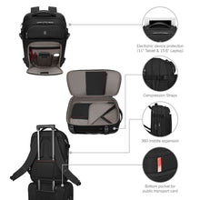 Cargar imagen en el visor de la galería, MORRAL VICTORINOX WERKS TRAVELER BOARDING BACKPACK, NEGRO 653650
