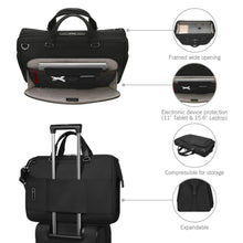 Cargar imagen en el visor de la galería, MALETIN VICTORINOX WERKS TRAVELER WEEKENDER, NEGRO 653652
