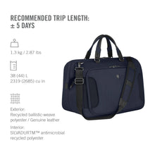 Cargar imagen en el visor de la galería, MALETIN VICTORINOX WERKS TRAVELER WEEKENDER, AZUL 653653
