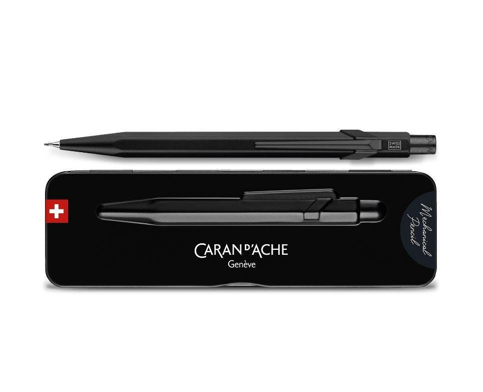 PORTAMINAS CARAN D' ACHE BLACK CODE 849, PREMIUM 844.496