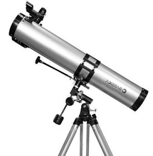 Load image into Gallery viewer, TELESCOPIO BARSKA POWER STARWATCHER 114EQ AE10758
