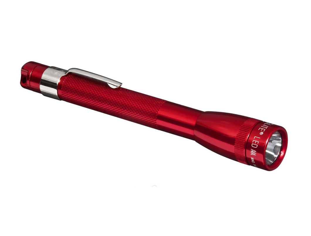 LINTERNA MINI MAGLITE LED 2 AAA, ROJA P32032