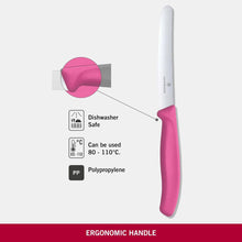 Load image into Gallery viewer, CUCHILLO PARA TOMATE VICTORINOX SC, ROSADO 6.7836.L115
