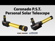 Load and play video in Gallery viewer, TELESCOPIO MEADE CORONADO SOLAR PST
