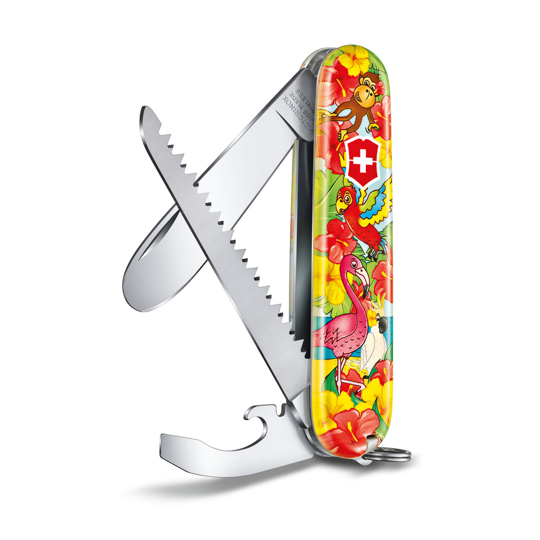 NAVAJA MI PRIMERA VICTORINOX PARROT ED. ANIMALES 0.2373.E3