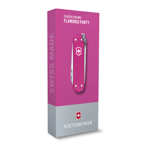 Multiherramienta Victorinox Classic SD Alox Flamingo party, 0.6221.251G