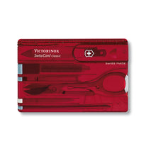 Load image into Gallery viewer, SWISSCARD CLASSIC VICTORINOX, ROJO TRANSLUCIDO 0.7100.T

