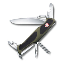 Load image into Gallery viewer, Multiherramienta Victorinox Ranger Grip 61 M, verde/negro 0.9553.MC4
