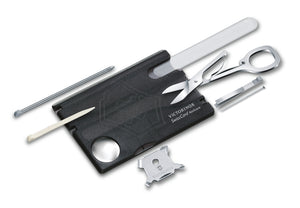 SWISSCARD NAILCARE, VICTORINOX NEGRO TRANSPARENTE 0.7240.T3