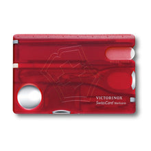 Load image into Gallery viewer, SWISSCARD NAILCARE, VICTORINOX ROJO TRANSLUDO 0.7240.T
