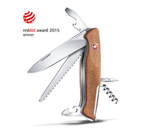 Cargar imagen en el visor de la galería, NAVAJA VICTORINOX RANGER WOOD 55 NOGAL 0.9561.63
