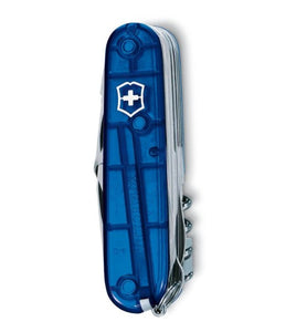 Multiherramienta Victorinox Swisschamp, Azul translucido 1.6795.T2