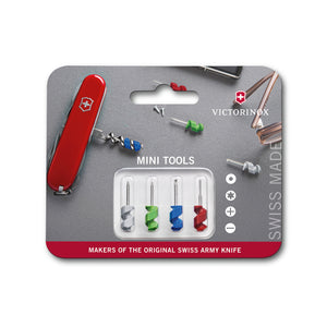 Miniherramientas Victorinox 4 piezas de colores, 2.1201.4