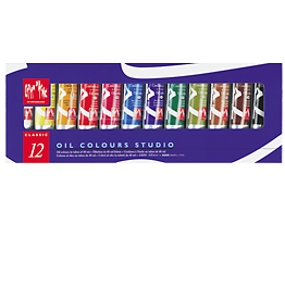 CAJA OIL COLOURS CARAN D'ACHE X12 2600.412