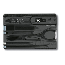 Cargar imagen en el visor de la galería, SWISSCARD CLASSIC VICTORINOX, NEGRO TRANSLUCIDO 0.7133.T3
