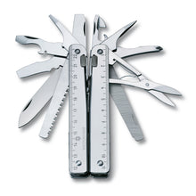 Cargar imagen en el visor de la galería, SWISS TOOL X PLUS VICTORINOX EN FUNDA CUERO 3.0338.L
