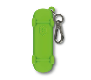 Estuche de silicona Victorinox para Classic SD, verde 4.0453