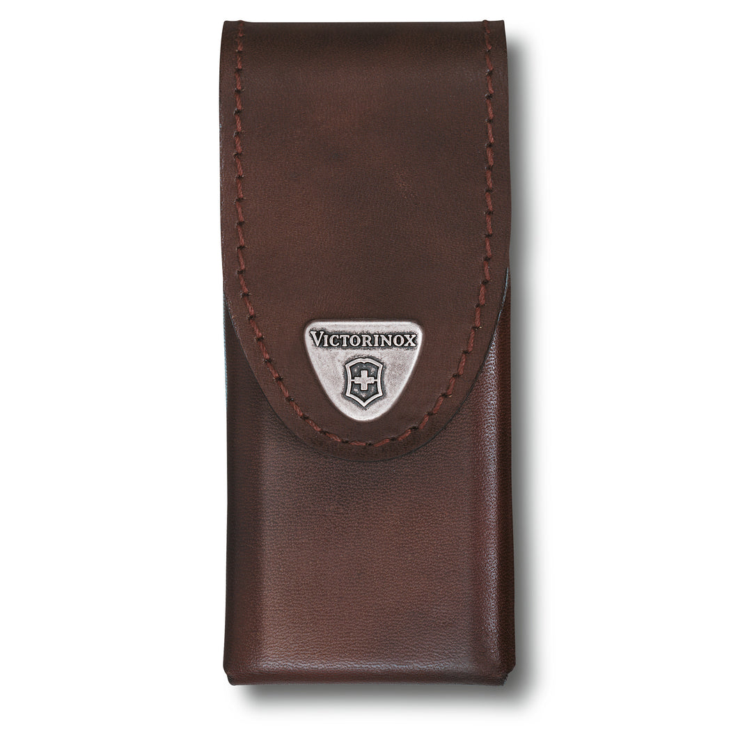ESTUCHE VICTORINOX EN CUERO PARA SWISSTOOL CON ACCESORIOS 4.0832.L